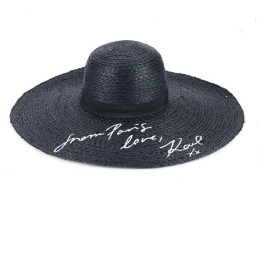 Karl Lagerfeld sun hat